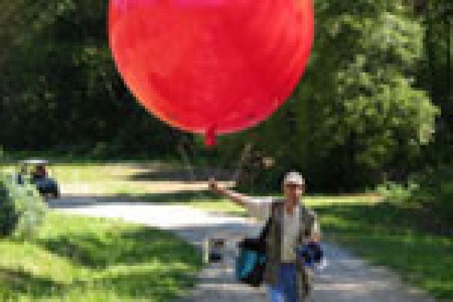 Fotoballon Helium Luftbild - Golfsport - Emmerich