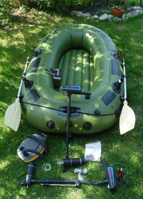 Sevylor Fishhunter 250 mit E-Motor - Angeln - Eichenau