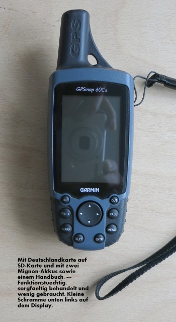 Handnavigator, Garmin GPS Map 60CSx  - Bergsport Trekking Wandern - Münster
