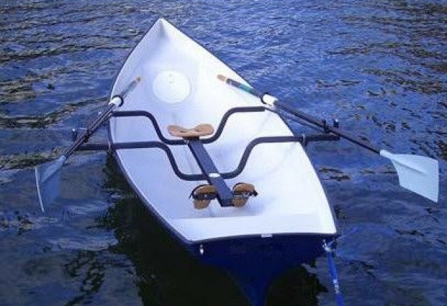 Baumgarten Ruderjolle mit Rollsitz - Ruderboote Kanus Kajaks - Warin