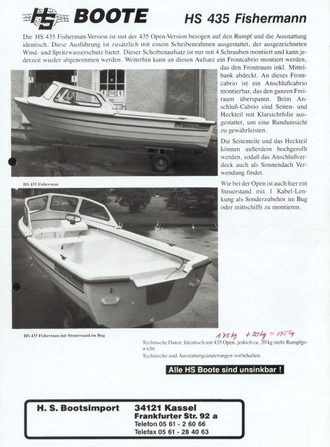 Motorboot mit Heku-Trailer (2 Jahre TÜV) - Sonstiger Wassersport - Eschweiler