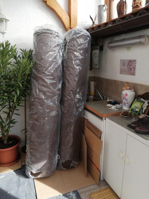2 Profi Sandsäcke 180 cm, Boxsack, 1 St. nie benutzt ! - Kampfsport - Bad Dürkheim