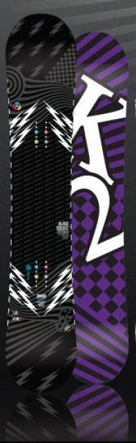 Snowboard Freestyle 2009 K2 Darkstar 157 - Snowboards - Langenhain
