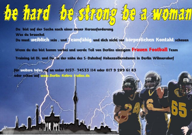 American Football für Frauen in Berlin - Sonstige Sportarten - Berlin