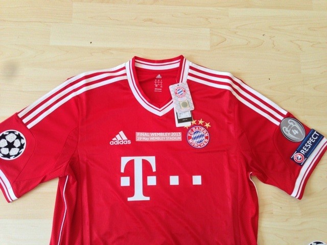 CL Final Trikot FC Bayern München - Fussball - Pegnitz