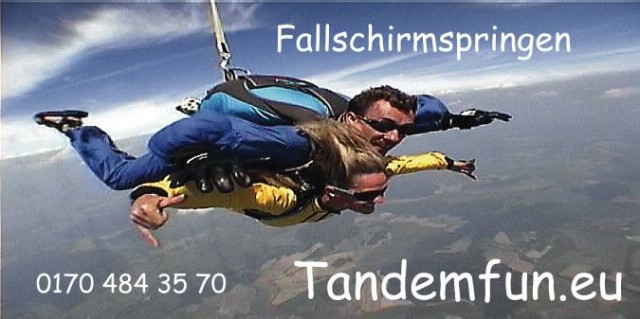 Fallschirmspringen mit Tandemfun in Bayern und Österreich ab 180 Euro - Sonstige Sportarten - Regensburg