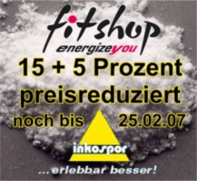 Hey... Pssst... weißes Pulver! - Bodybuilding - Göppingen