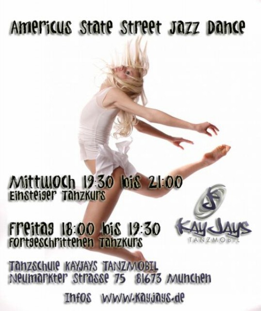 Jazz Dance Tanzkurs in Tanzschule München - Tanzen - München