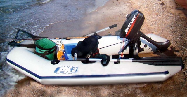 Bombard AX 2 Schlauchboot + 3,3 PS Mercury Motor - Motorboote - Hamburg