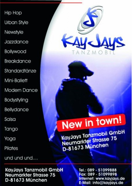 Hip Hop New Style Tanzkurs in Tanzschule Kayjays Tanzmobil - Tanzen - München