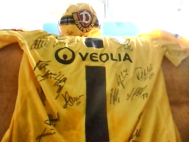 Signiertes Trikot+Autogrammball Dynamo Dresden 2012/13 - Fussball - Hamburg