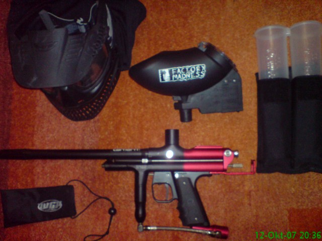 Verkaufe paintball makierer von wgp fast neu.... - Schiesssport - mainhausen