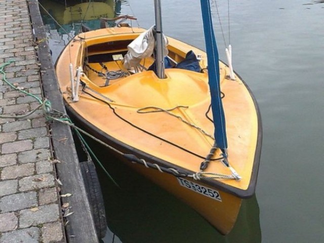 Große Kieljolle IMPALA mit Trailer zu verkaufen - Segelboote - 83128 Höslwang